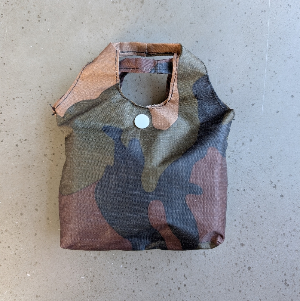 Reusable Camouflage Tote Bag